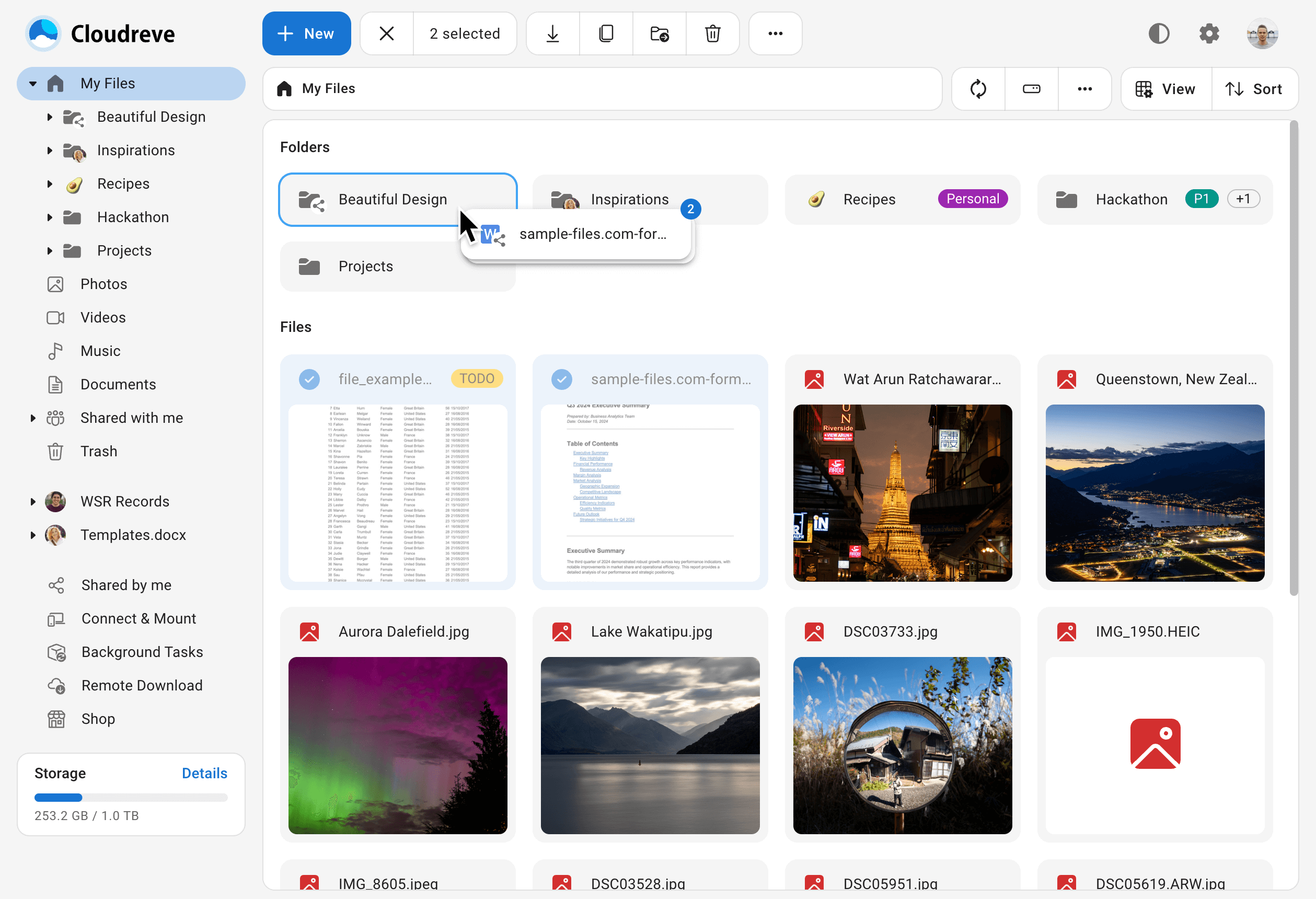 Cloudreve Screenshot