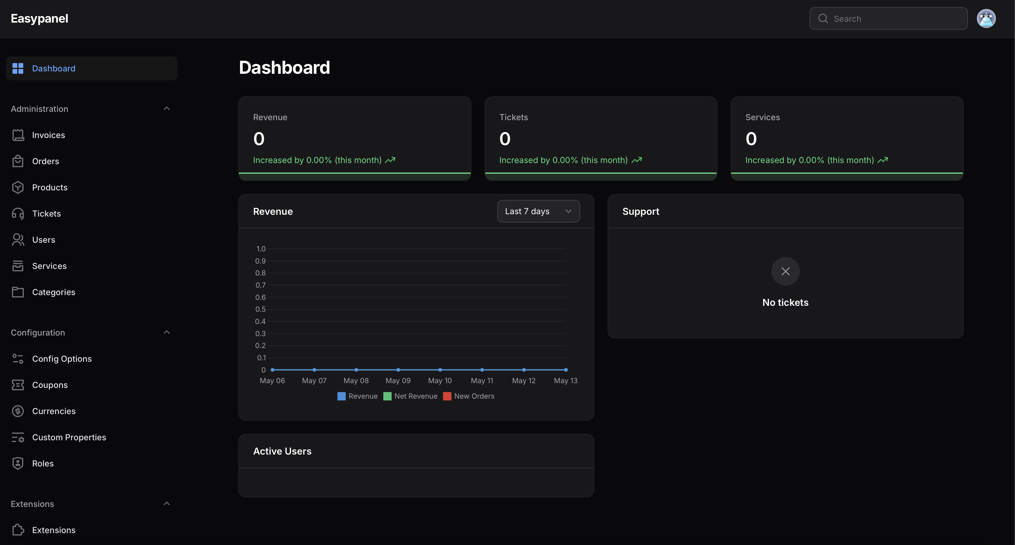 Paymenter Screenshot